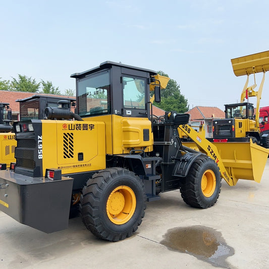 Crushing material granulator main and auxiliary machines