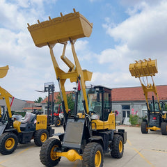 Crushing material granulator main and auxiliary machines
