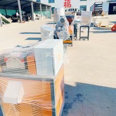 Mini Single Screw Plastic Recycling Pelletizer 380V for PP/PE Flakes 160kg/h