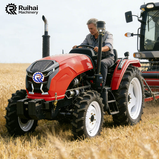 Crushing material granulator main and auxiliary machines