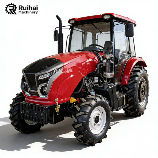 Title: 55HP 4WD Precision Tractor with GPS – Ideal for Large-Scale Vegetable Greenhouses & Crop Plantations