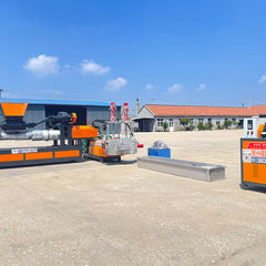 PEPP plastic film granulator main and vice machine
