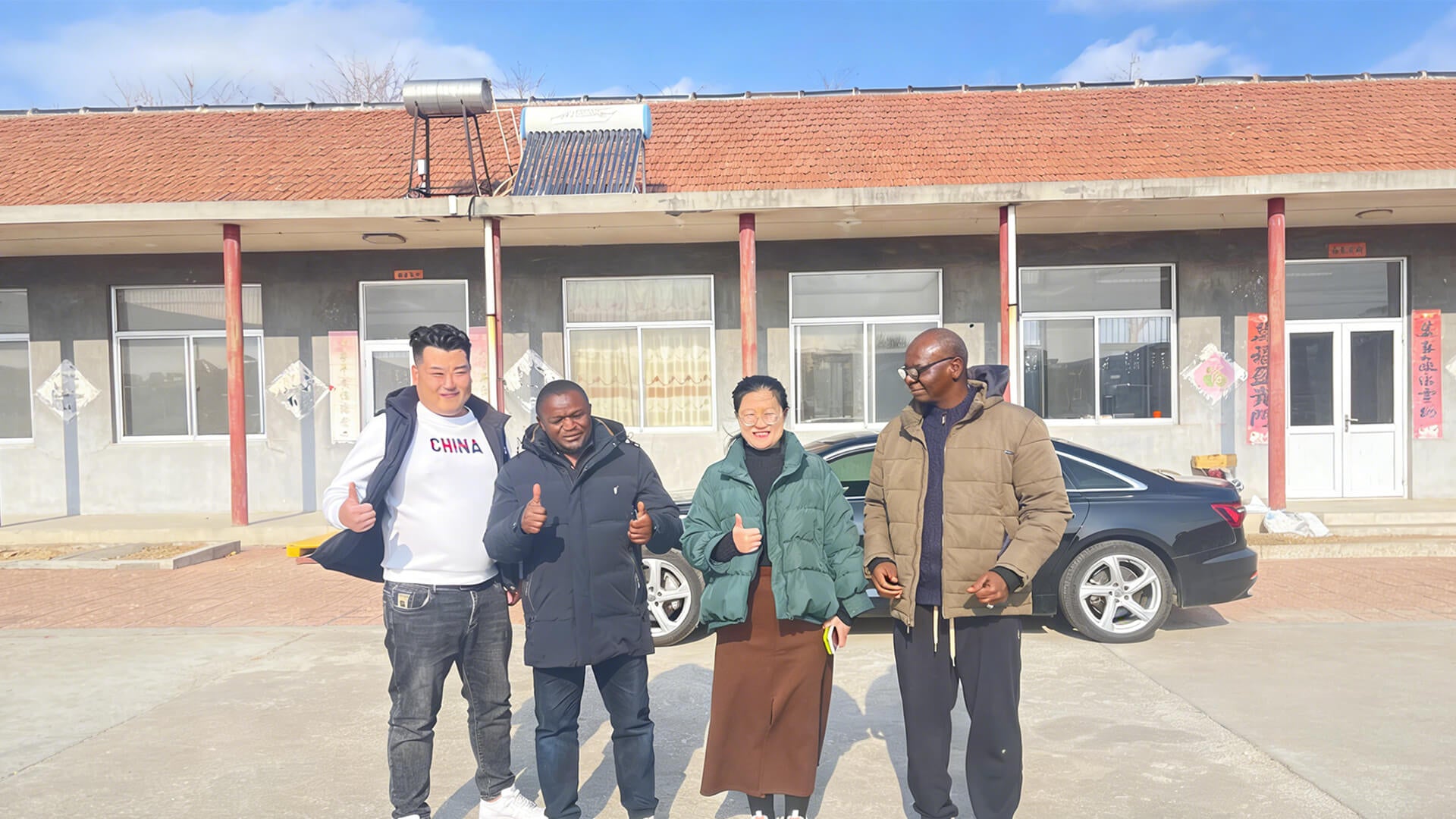 Customers visiting Guansheng factory