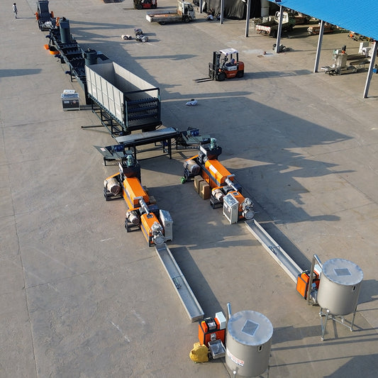 PEPP washing film granulator waste plastic