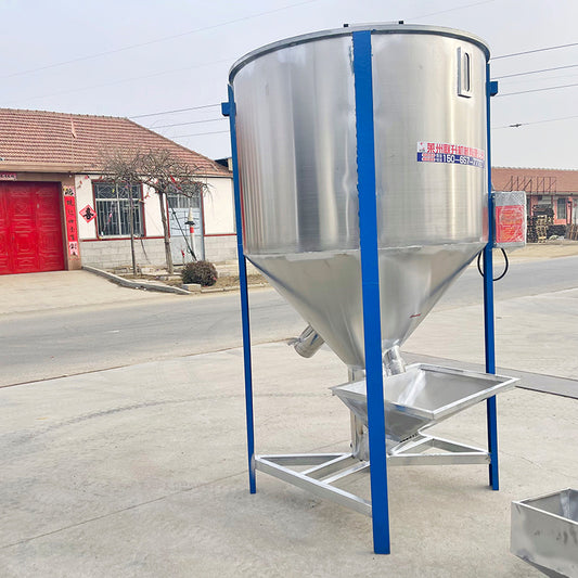 Stainless steel heated mixing tank