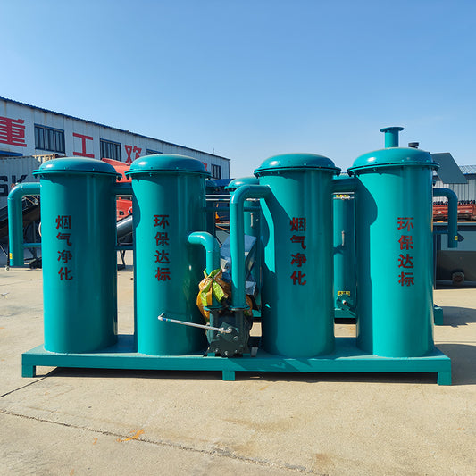 4 tank flue gas processors