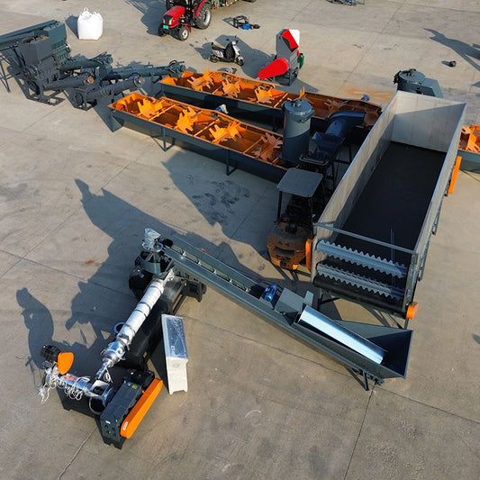 Water washing granulator