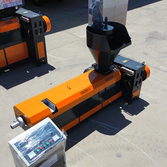 Waste plastic extruder