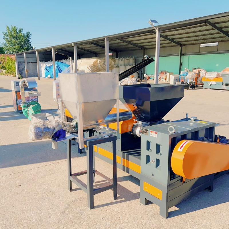Mini Single Screw Plastic Recycling Pelletizer 380V for PP/PE Flakes 160kg/h