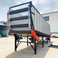 Pulverized material granulator with single screw feeder 