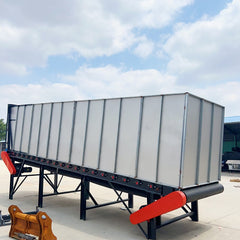 Pulverized material granulator with single screw feeder 