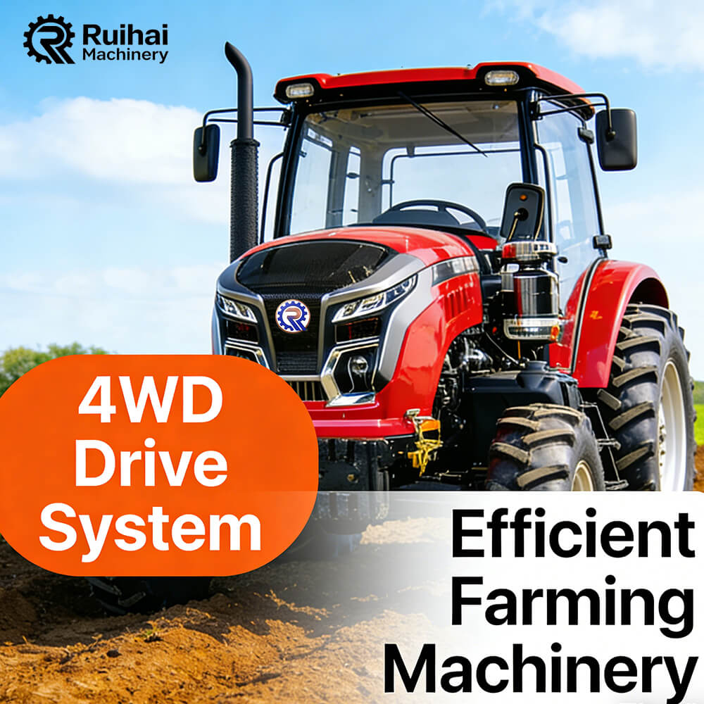 Title: 92HP Long-Distance Tractor – Large Fuel Tank for Cross-Provincial Agricultural Service Teams