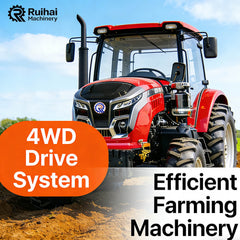 Title: 92HP Long-Distance Tractor – Large Fuel Tank for Cross-Provincial Agricultural Service Teams