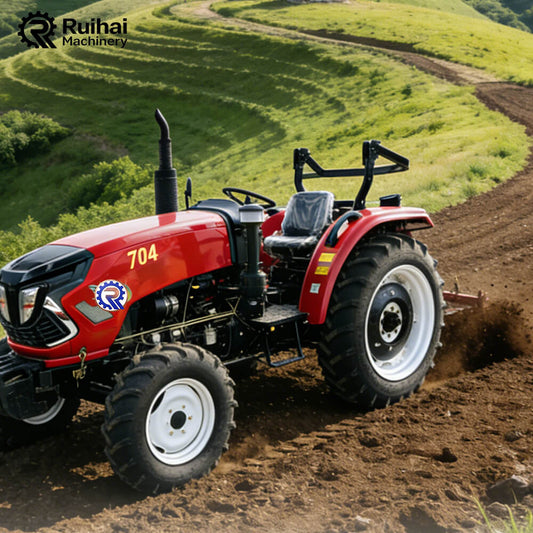 Title: 64HP Tea Garden Tractor – Narrow Design for Green Tea/Oolong Plantations & Herb Gardens