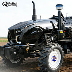 Title: 84HP Cold-Weather Tractor – Heated Cab & Block Heater for Northern Winter Farming & Snow Removal