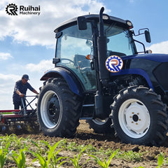 Title: 70HP Heavy-Duty Tractor with Front Loader – Perfect for Farm Cultivation & Material Transportation