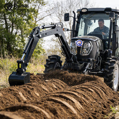 Title: 65HP Wetland Tractor – Waterproof Design for Flooded Paddy Fields & Marshy Agricultural Lands