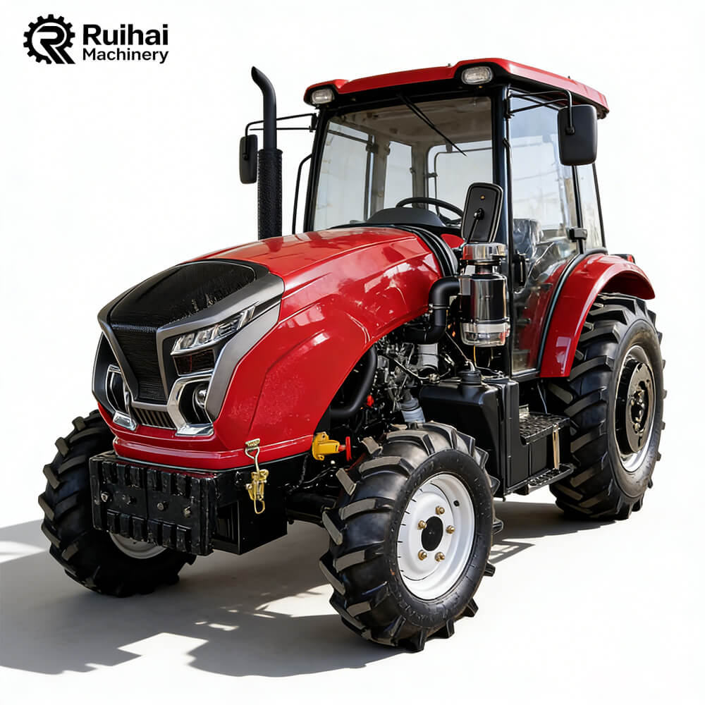 Title: 55HP 4WD Precision Tractor with GPS – Ideal for Large-Scale Vegetable Greenhouses & Crop Plantations