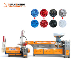 High Efficiency Single Screw Plastic Granulator for PP/PE 200kg/h Energy Saving