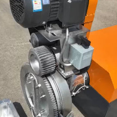 Electric mold head for plastic granulator 