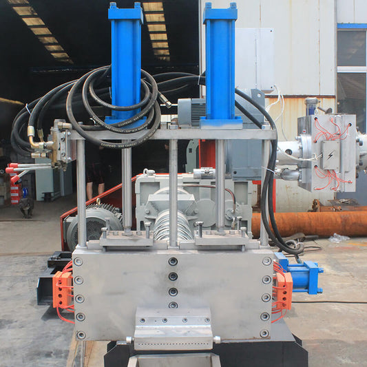Hydraulic non-stop mold head for plastic pelletizing machine 