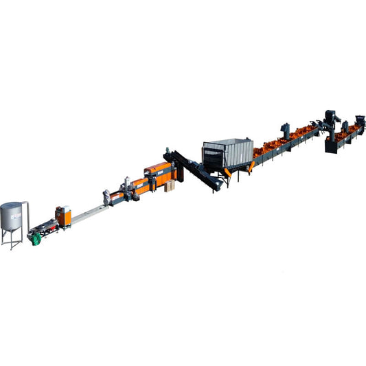 plastic film, woven bags, tonne bags, greenhouse film, winding film and other kinds of waste plastics 