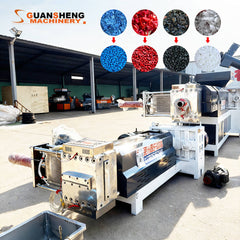 High Efficiency Single Screw Plastic Granulator for PP/PE 200kg/h Energy Saving